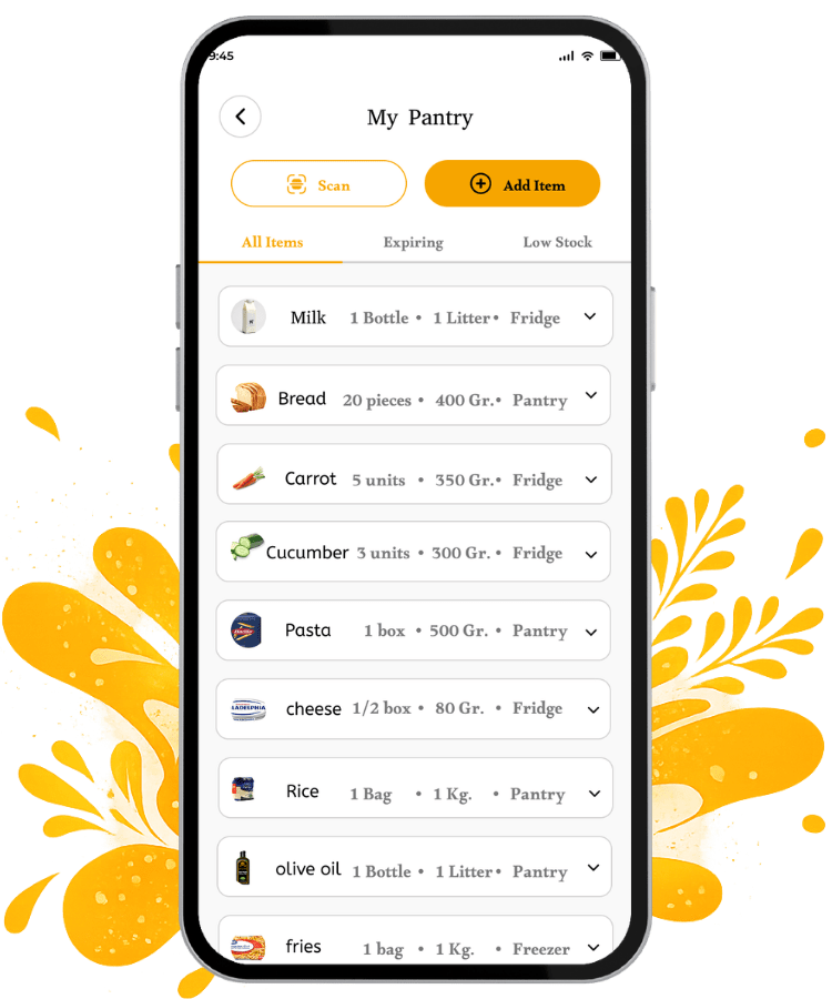 Kitchen Guardian Meal Planning App