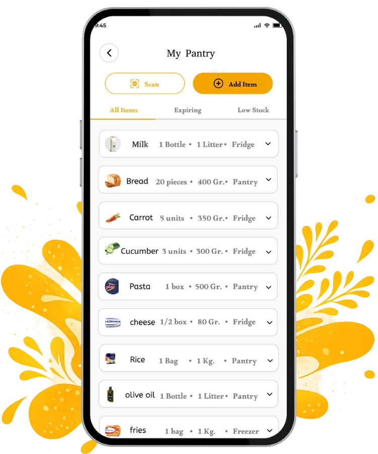 Kitchen Guardian Meal Planning App